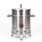 Barril Asador Mediano en Acero Inoxidable 304 – 12 Kg