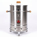 Barril Asador Grande en Acero Inoxidable 304 – 14 Kg