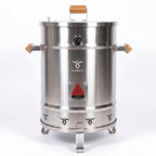 Barril Asador Grande en Acero Inoxidable 304 – 14 Kg