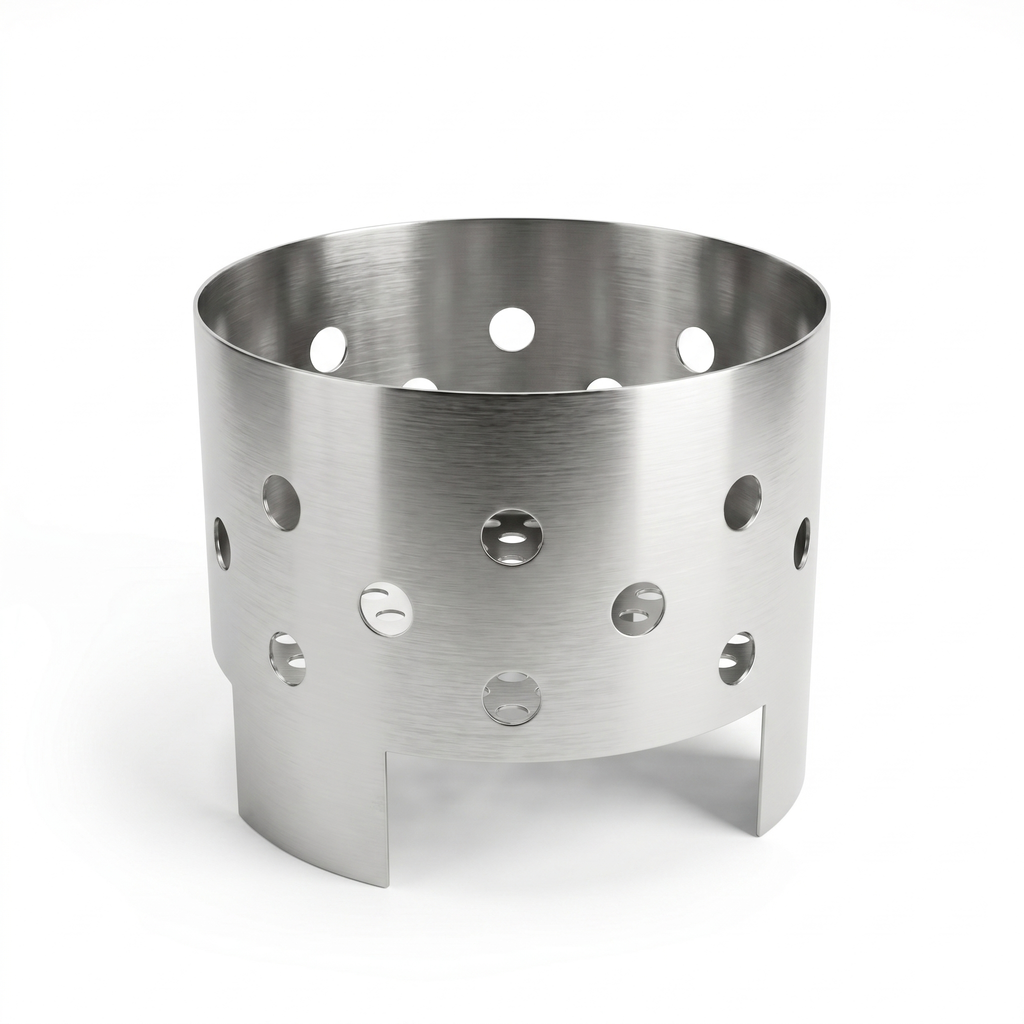 Barril Asador Grande en Acero Inoxidable 304 – 14 Kg